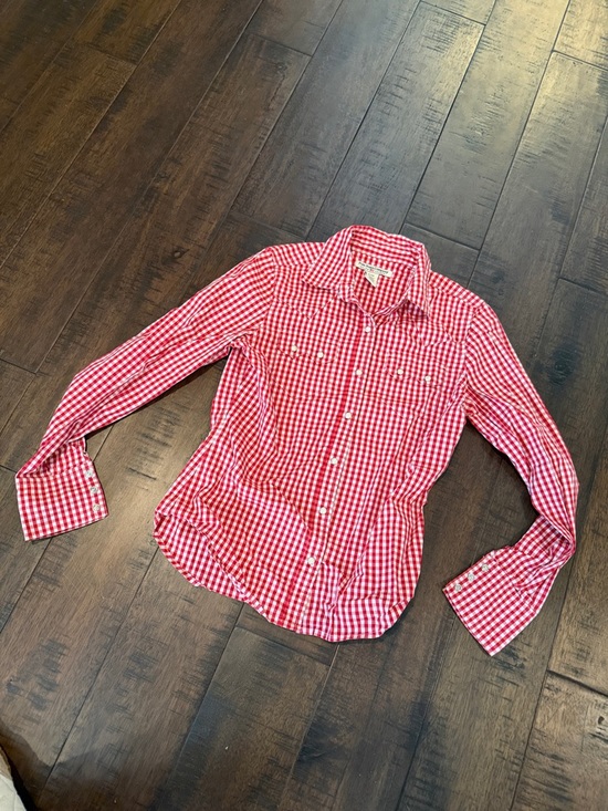 Polo Ralph Lauren Tops - Polo Jeans Company Ralph Lauren Red & White Gingham Shirt